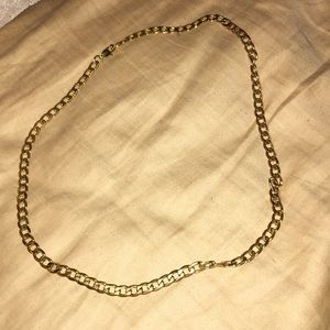 22 inch chain gold plated never worn